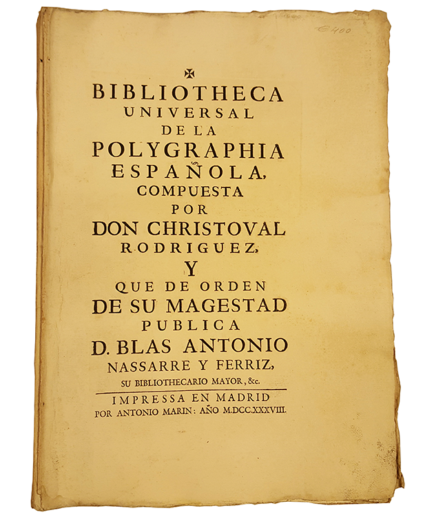 Biblioteca universal de la poligrafía española